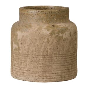 Hastings Antique Amber Ceramic Planter by Emissary