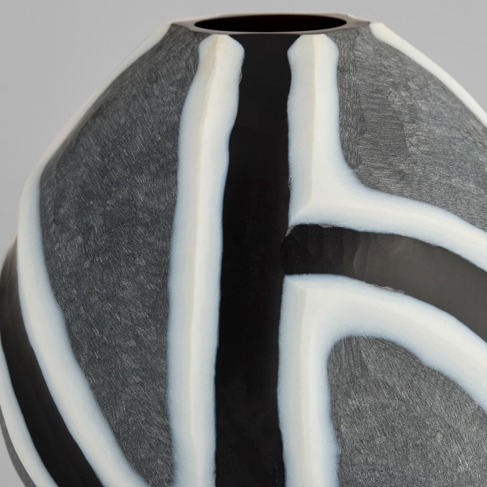 Black, White, and Grey Calle Vases by Cyan Design - Image 9
