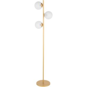 Jacoby Gold Accent Floor Lamp by Livabliss