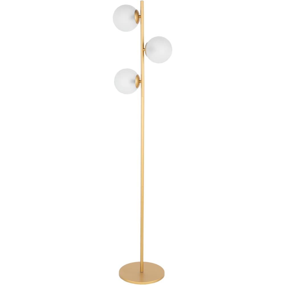Jacoby Gold Accent Floor Lamp by Livabliss