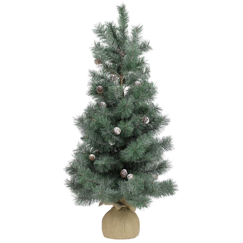 Faux 36" Tree with Pinecones by HomArt