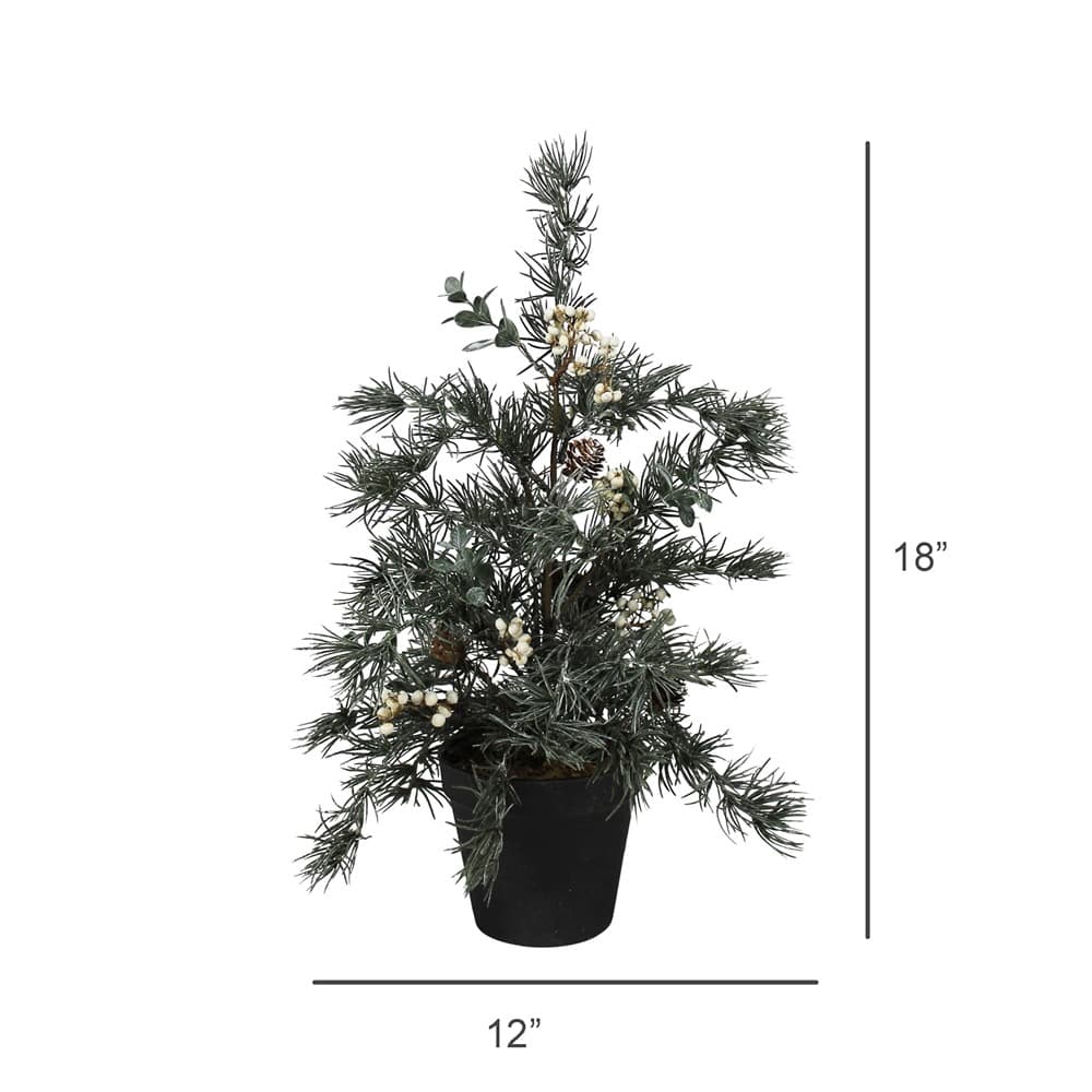 Faux 18" Pine and Cypress Tree by HomArt - Image 2