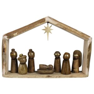 Wood Nativity by HomArt