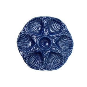 NOLA Cobalt Oyster Plate by Abigails
