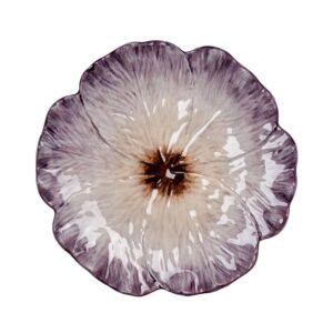 Elisabetta Lilac Flower Dinner Plate by Abigails