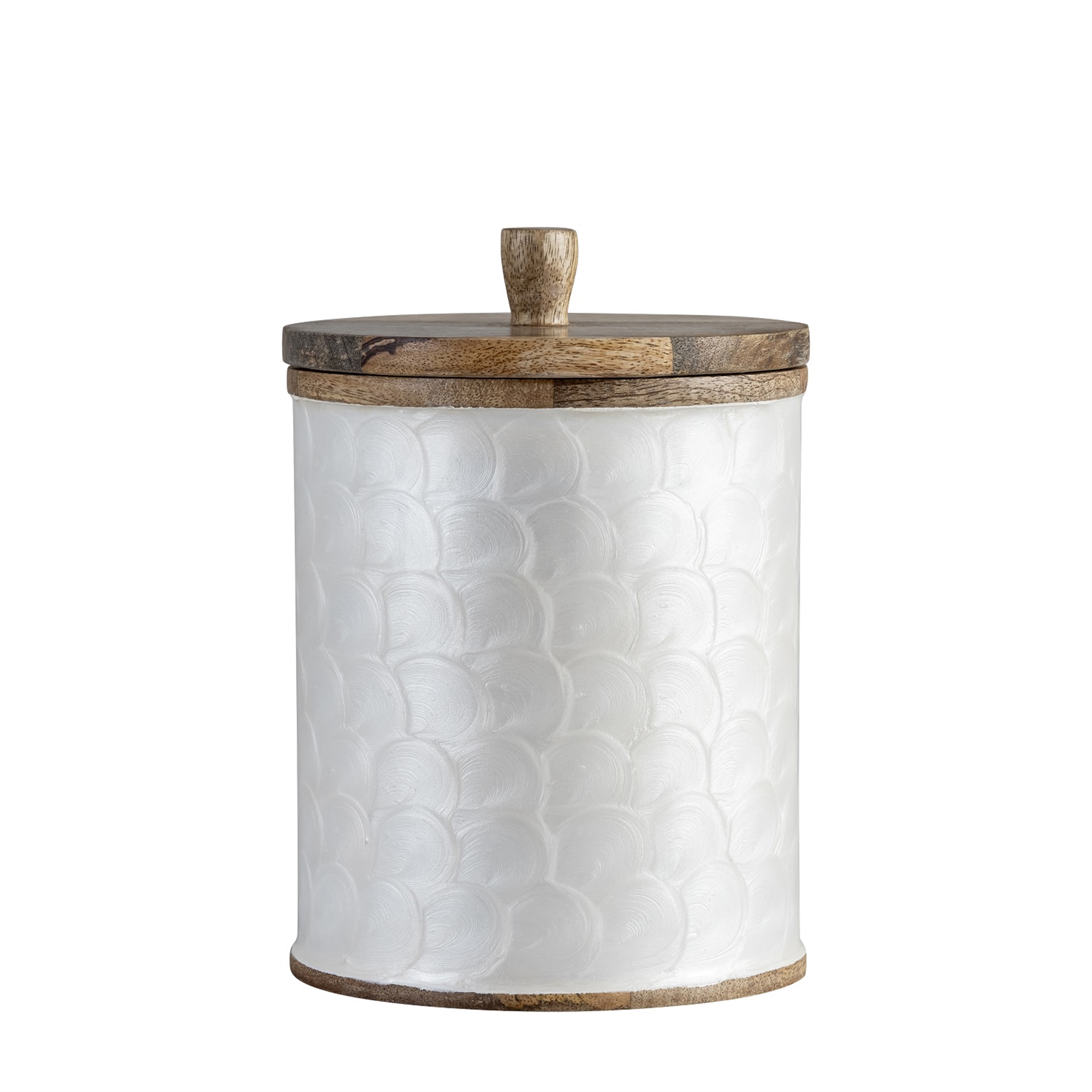 Mango Wood Canister Set of 2 by BIDKhome