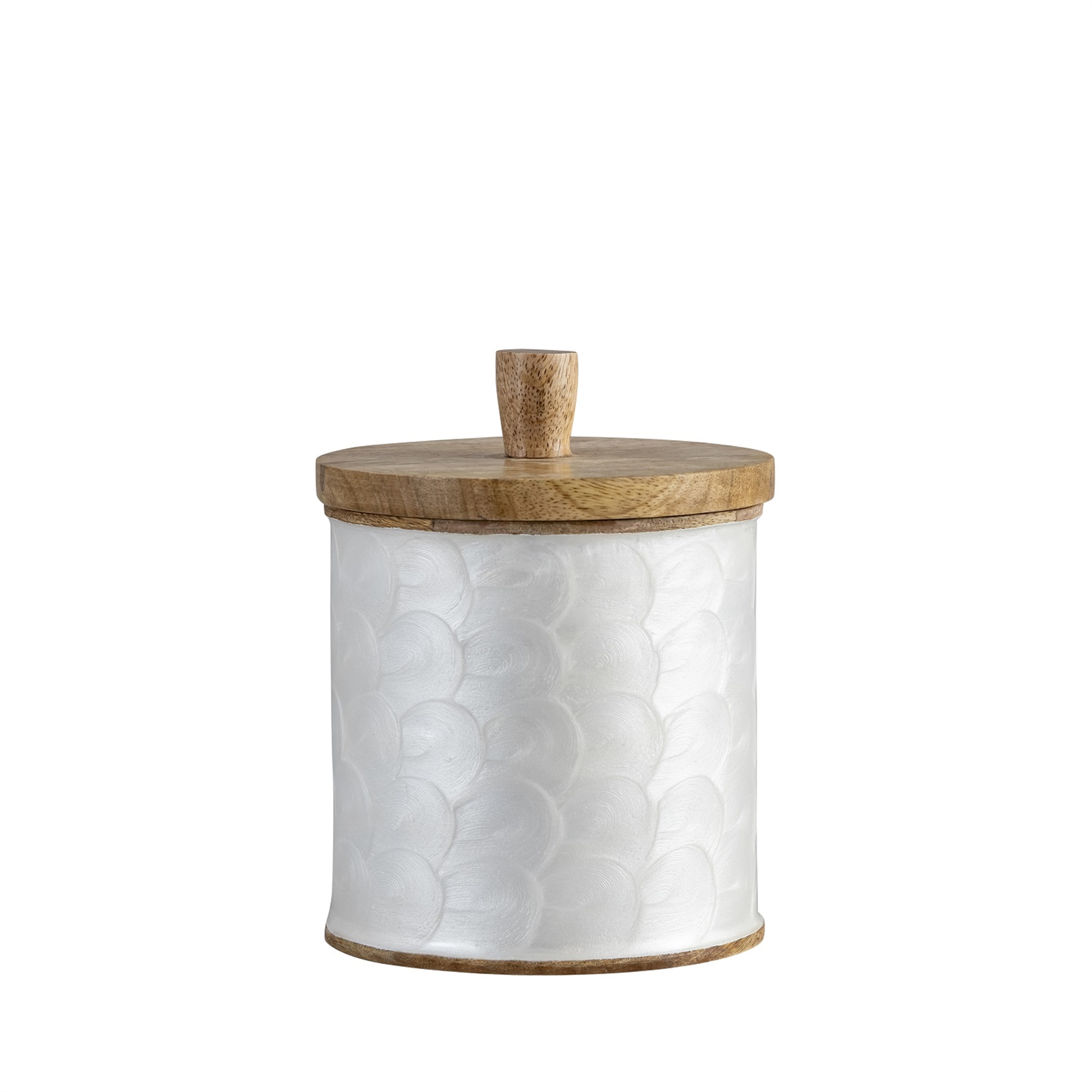 Mango Wood Canister Set of 2 by BIDKhome - Image 5