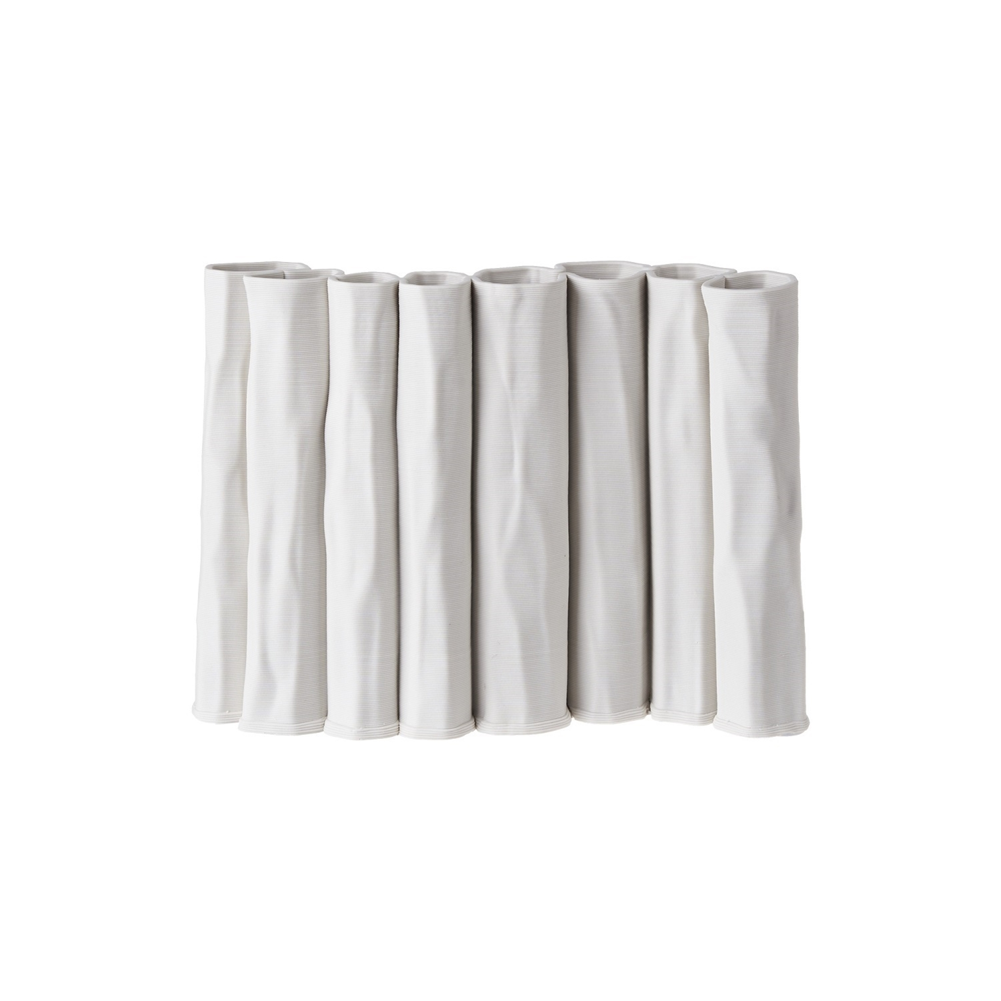 White Ceramic Vase by BIDKhome - Seven Colonial