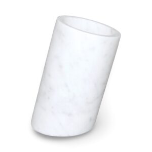 White Marble Wine Cooler by BIDKhome