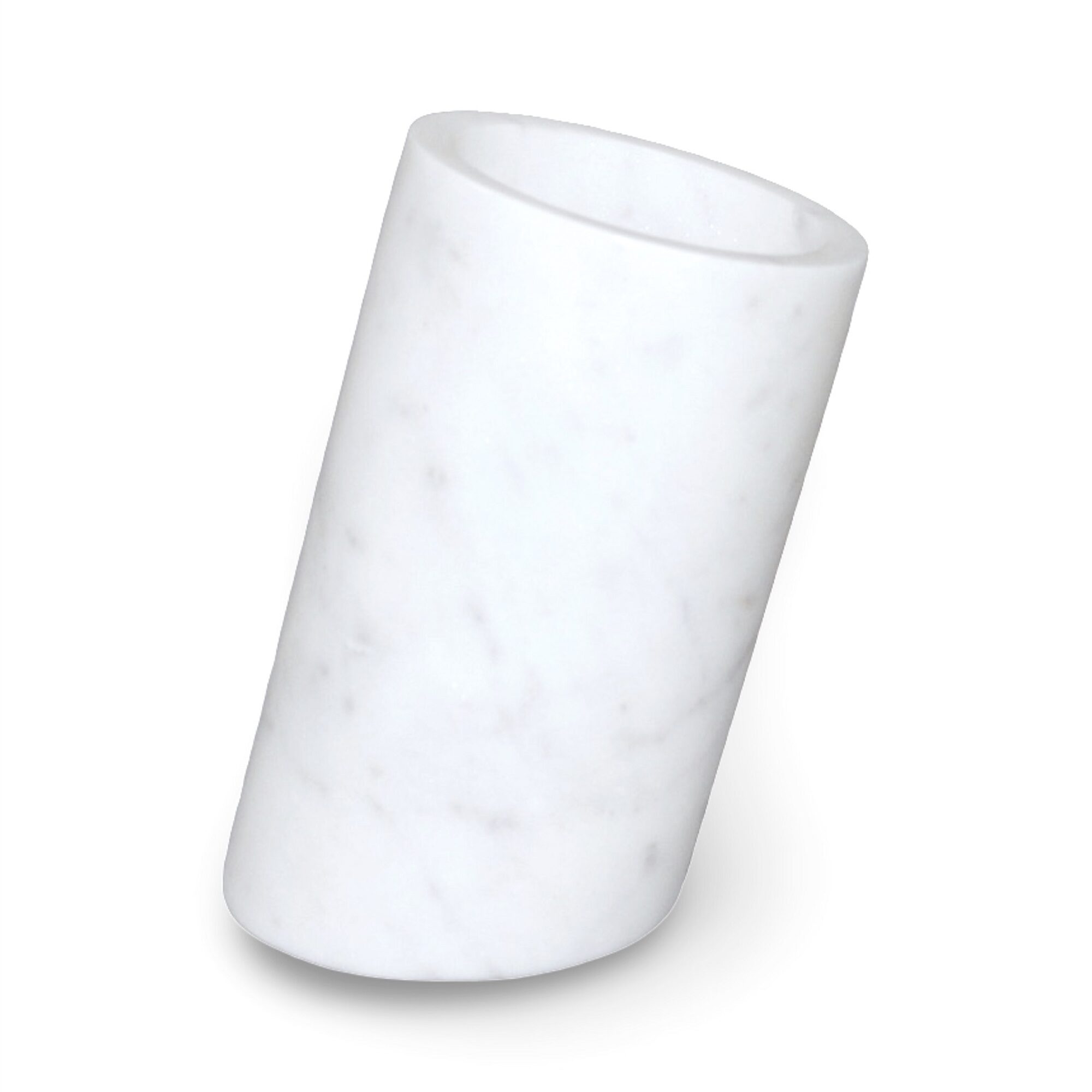 White Marble Wine Cooler by BIDKhome