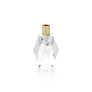 Florella Diamond Crystal Candle Holder by Zodax