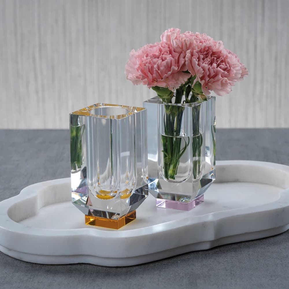 Carrissa Crystal Glass Vase by Zodax - Image 3