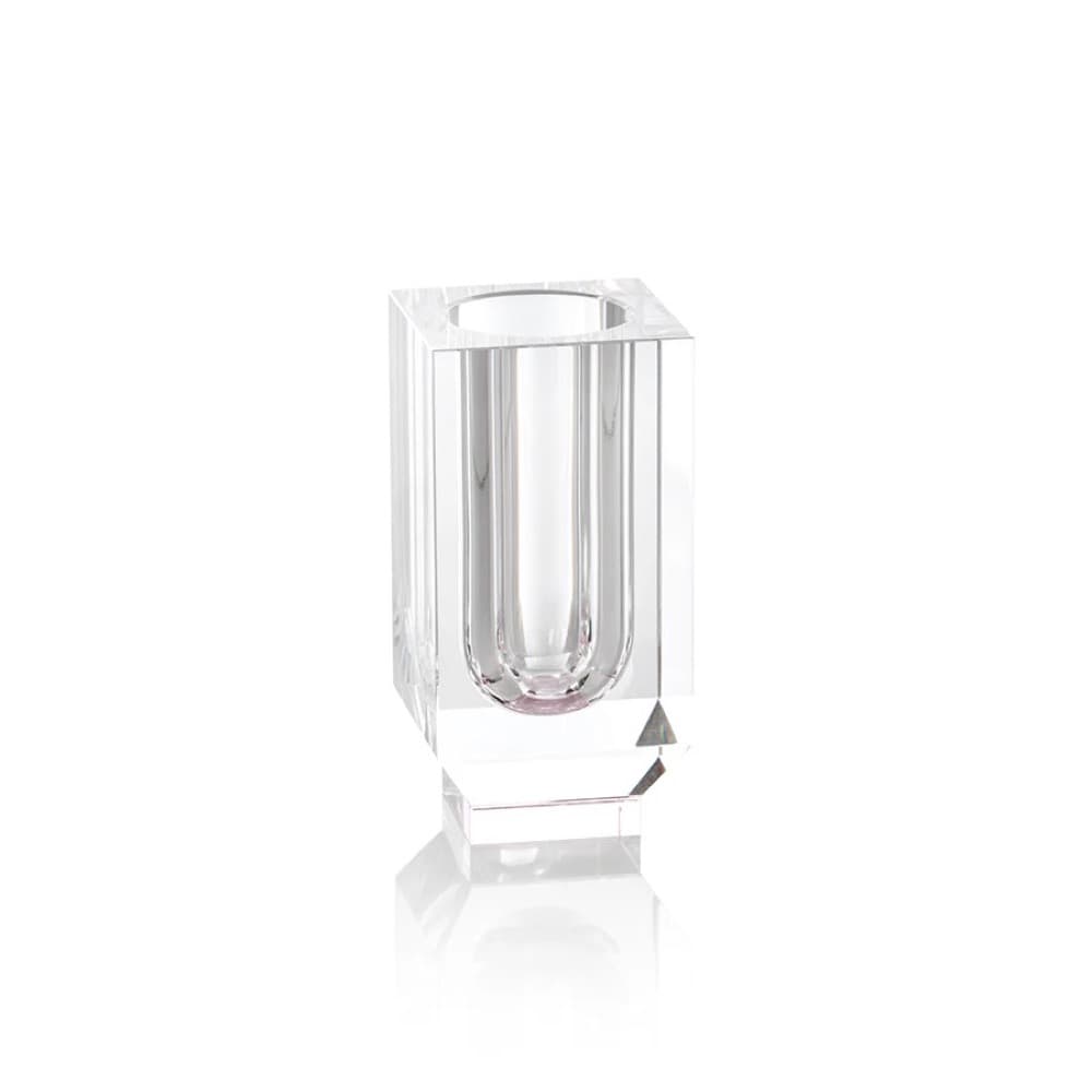 Carrissa Crystal Glass Vase by Zodax