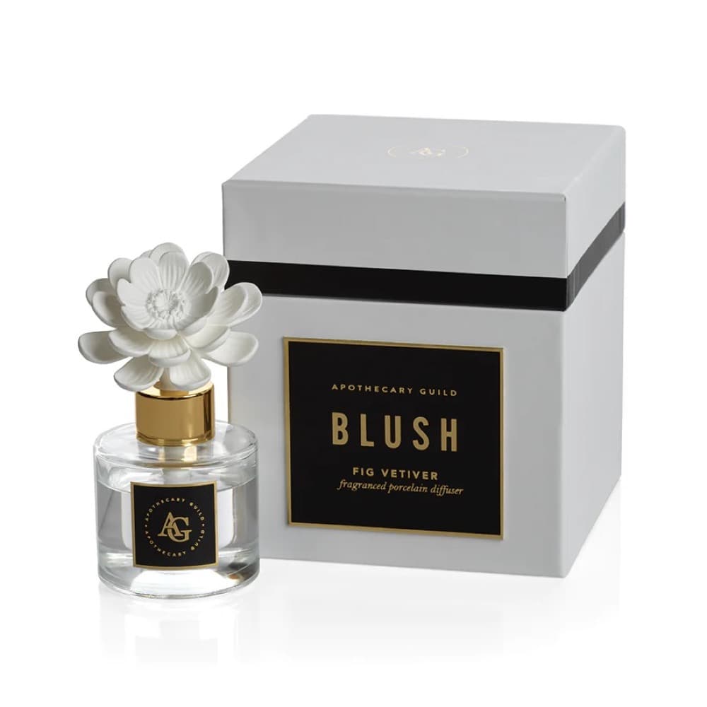 Blush Fig Vetiver Porcelain Diffuser by Apothecary Guild