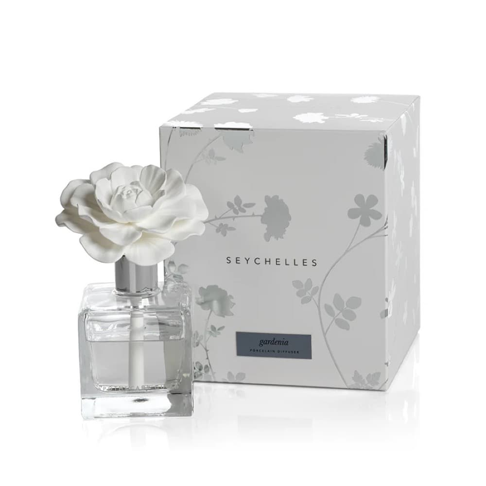 Seychelles Gardenia Porcelain Diffuser by Apothecary Guild