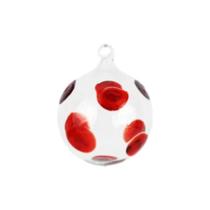 Drop Red Ornament by VIETRI
