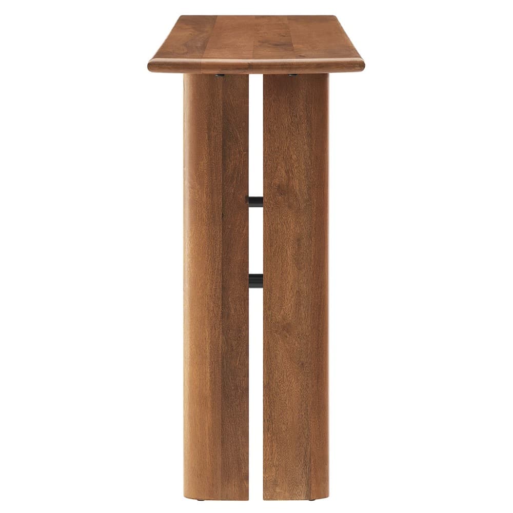 Amistad Wood Console Table in Walnut by Modway - Image 2