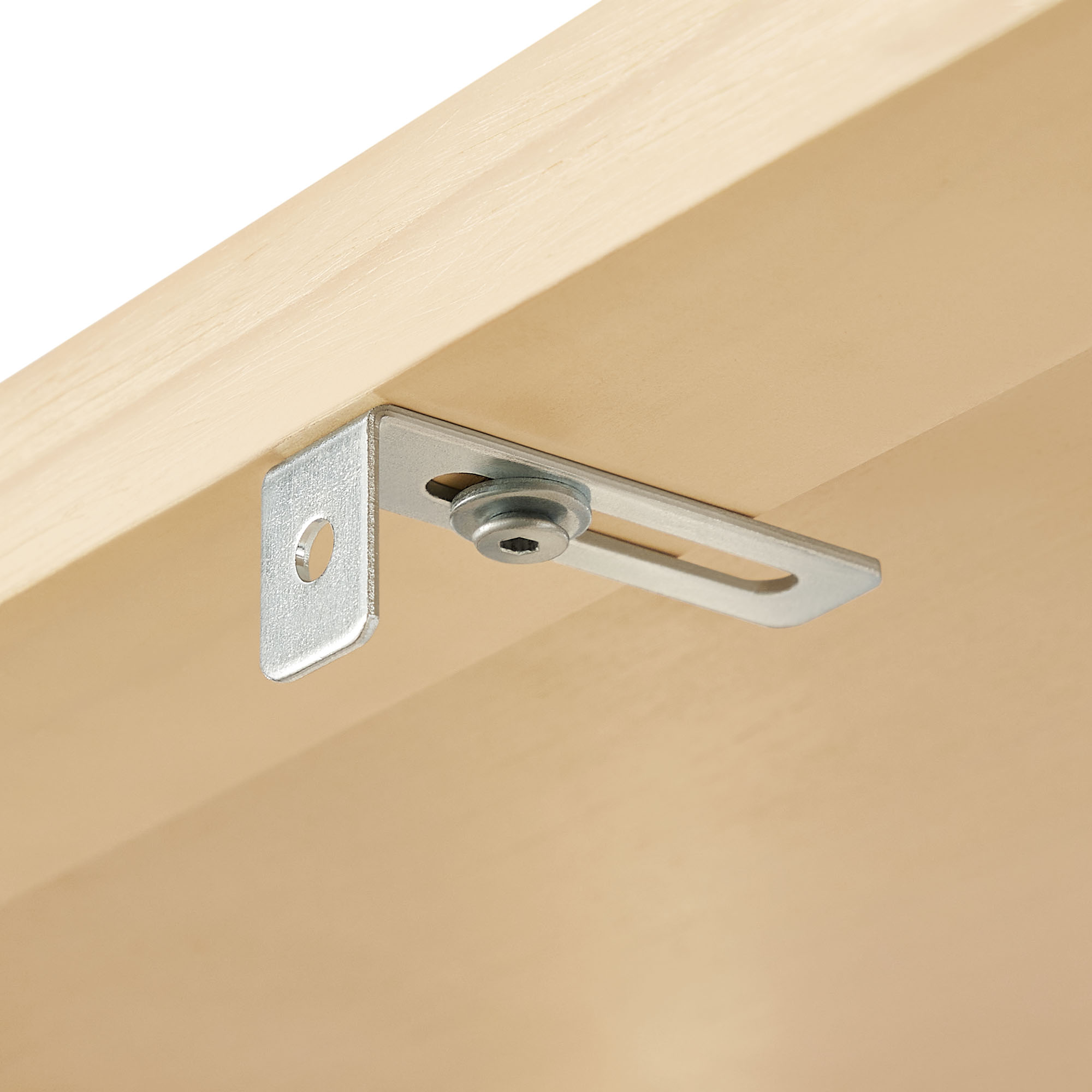 Vexley 72 Inch Large Arched Bookshelf in Natural by Modway - Image 5