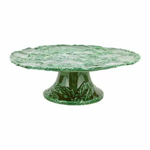 Lastra Holiday Green Figural Cake Stand by VIETRI