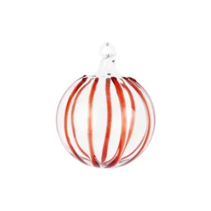 Nuovo Stripe Red Ornament by VIETRI