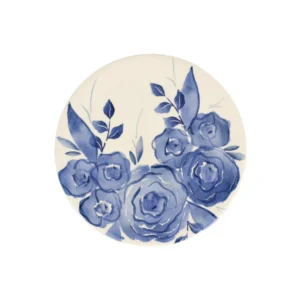 Blue Camellia Salad Plate by VIETRI