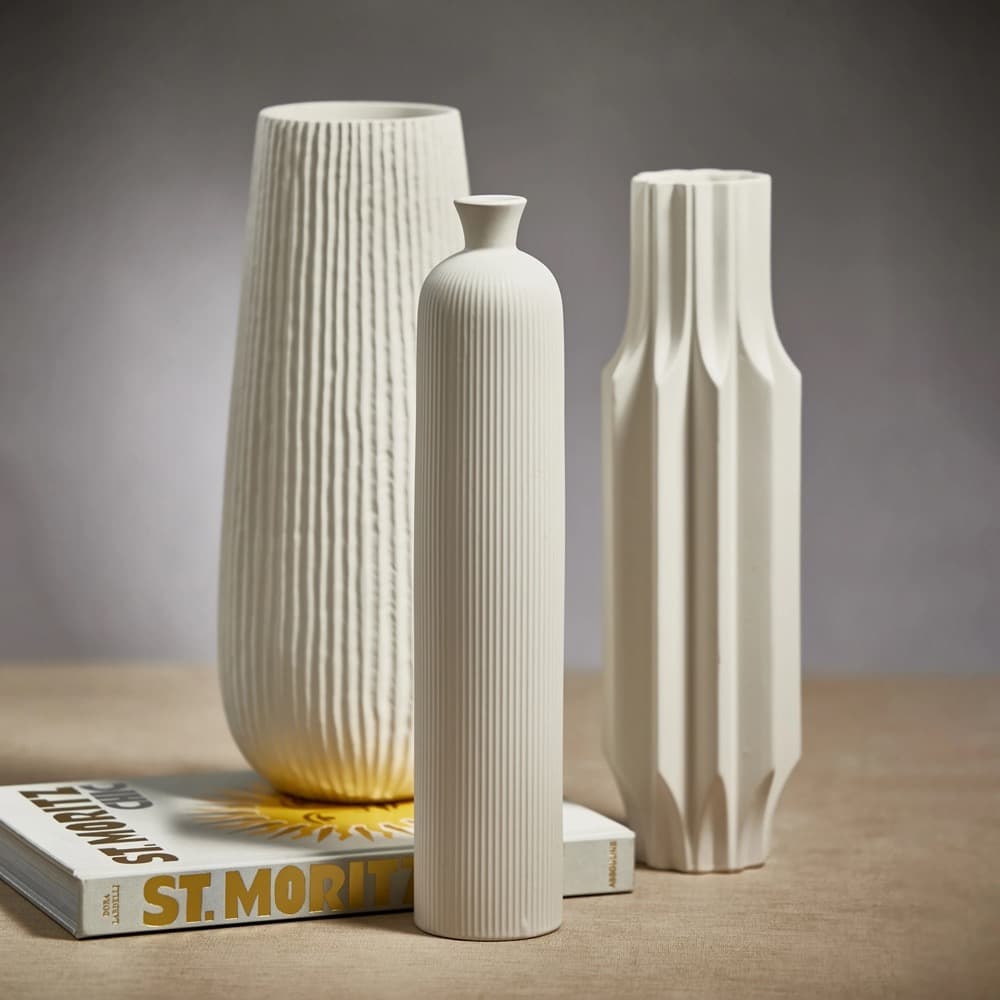 Kimia Tall Ceramic Vase by Zodax - Image 2