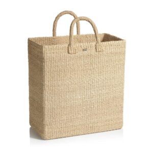 Lucena Abaca Basket/Hamper by Zodax