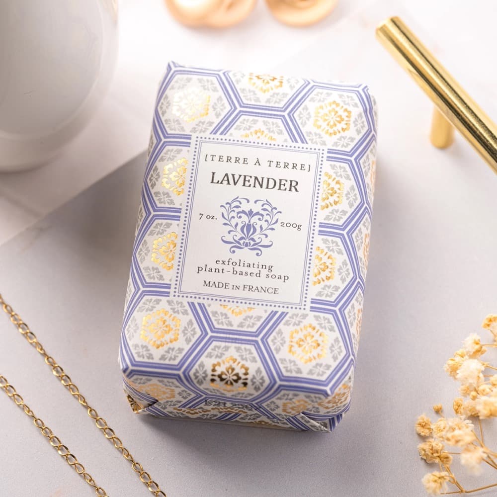 Lavender Textile Collection Soaps by Terre a Terre