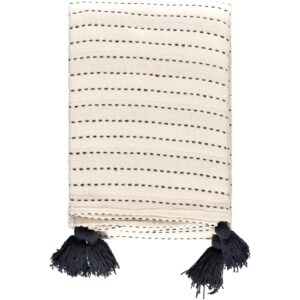 Black and Cream Kapri Throw by Becki Owens for Livabiss
