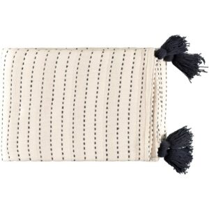 Black and Cream Kapri Throw by Becki Owens for Livabiss