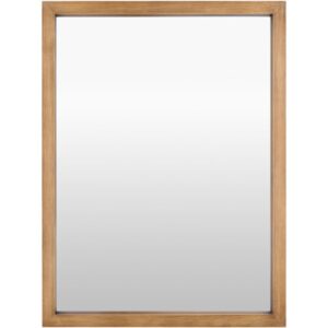 Brooklynn Antiqued Wood Accent Mirror by Livabliss