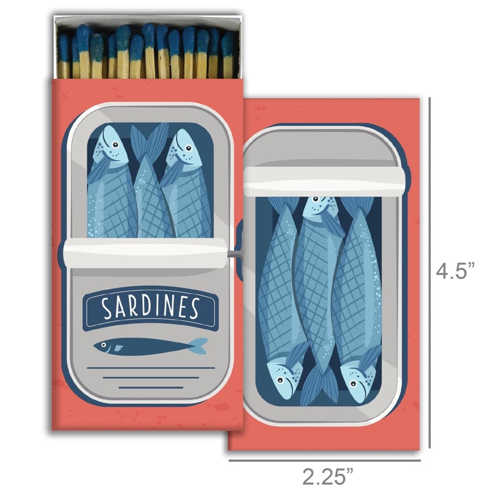 Sardines Matches Set of 6 by HomArt - Image 2