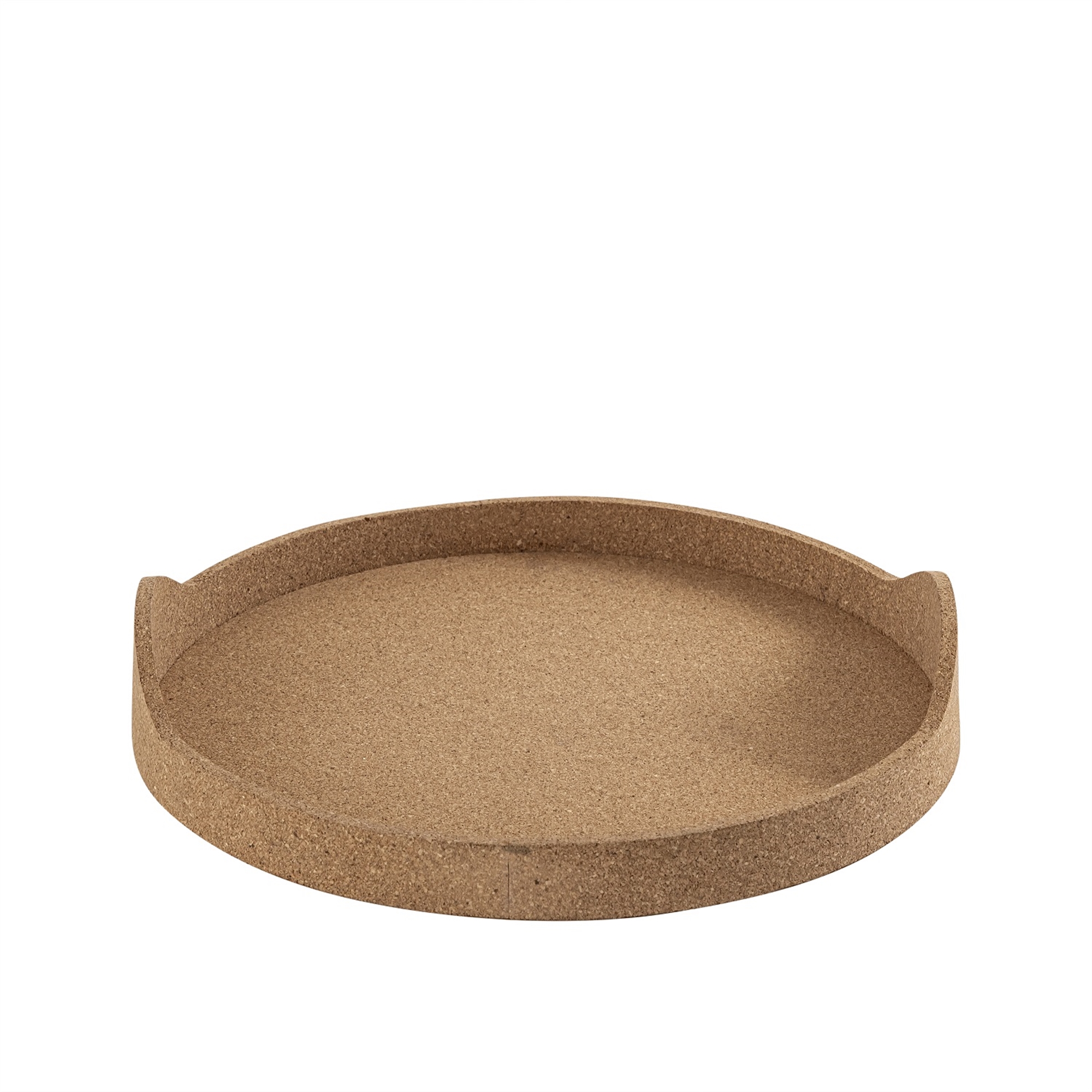 Small Round Natural Cork Tray by BIDKhome - Image 2