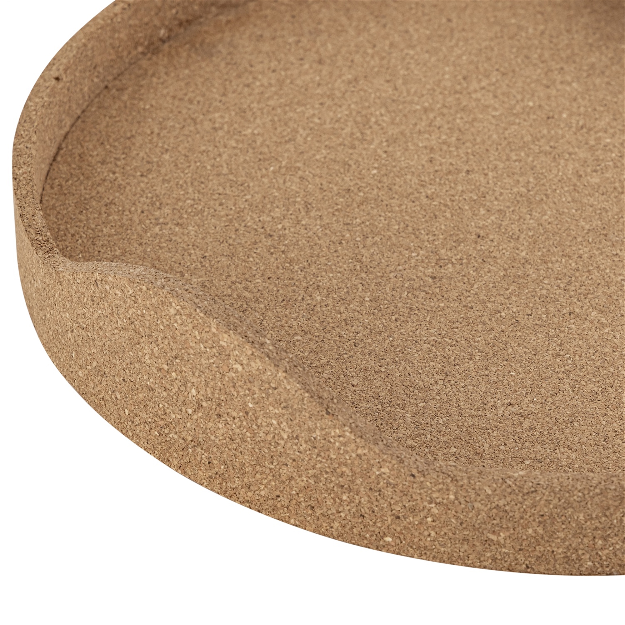 Large Round Natural Cork Tray by BIDKhome - Image 3