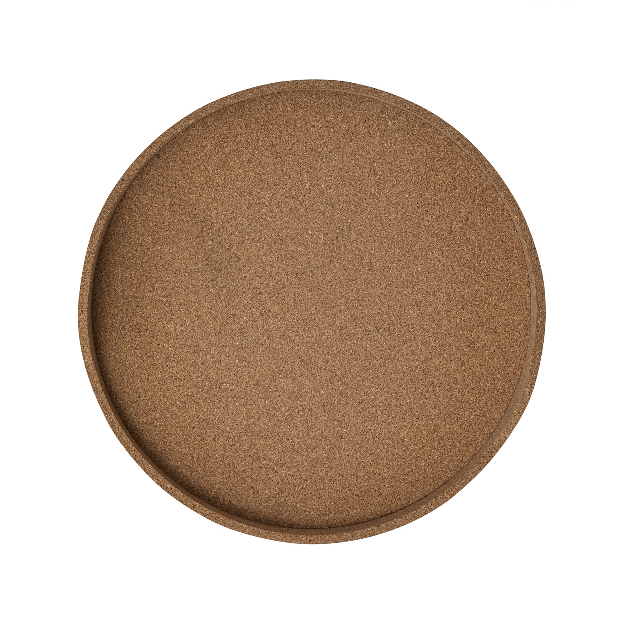 Large Round Natural Cork Tray by BIDKhome - Image 2