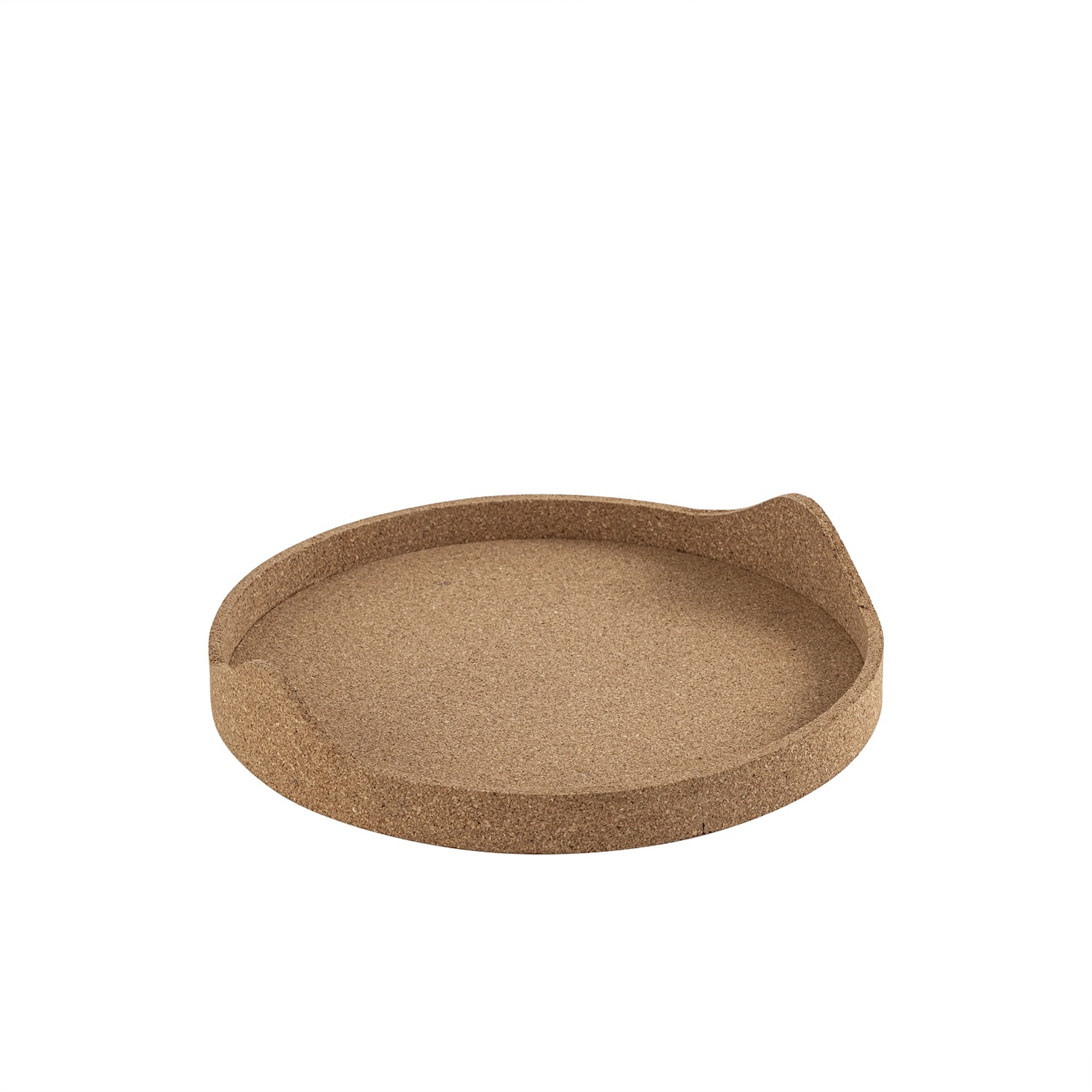 Small Round Natural Cork Tray by BIDKhome