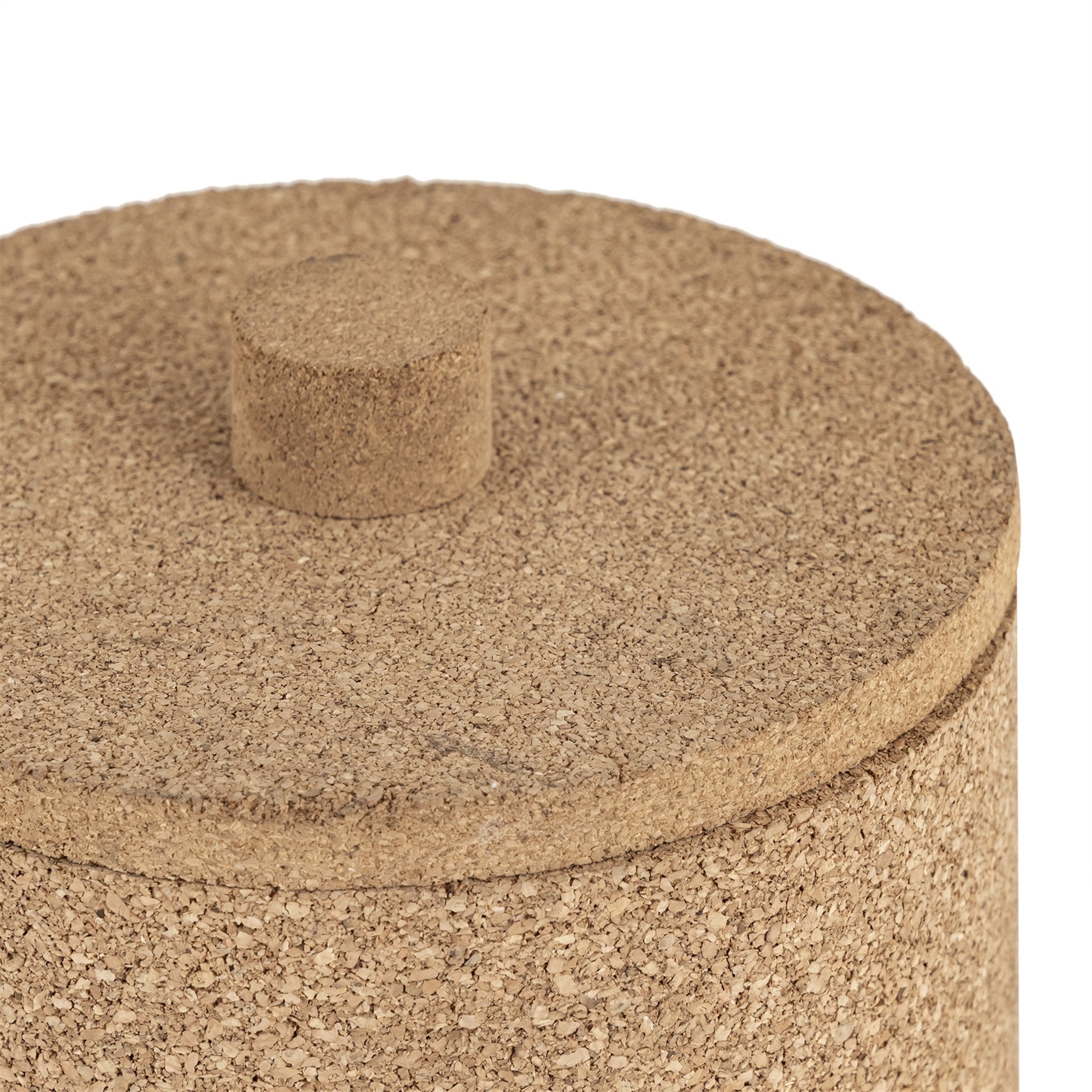 Round Natural Cork Boxes by BIDKhome - Image 3