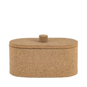 Oval Natural Cork Boxes by BIDKhome