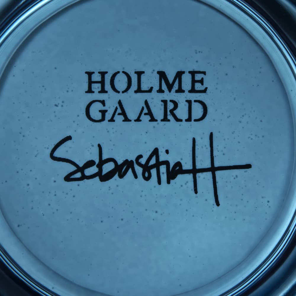 ARC TeaLight Holder Ø2.8" Dark Blue Set of 2 by Holmegaard - Image 5