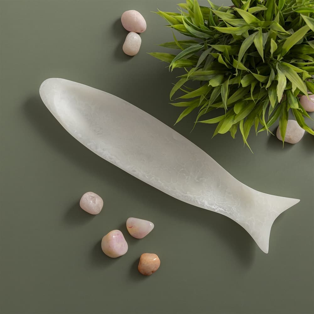 White Fish Platter Set of 2 by BIDKhome - Image 9