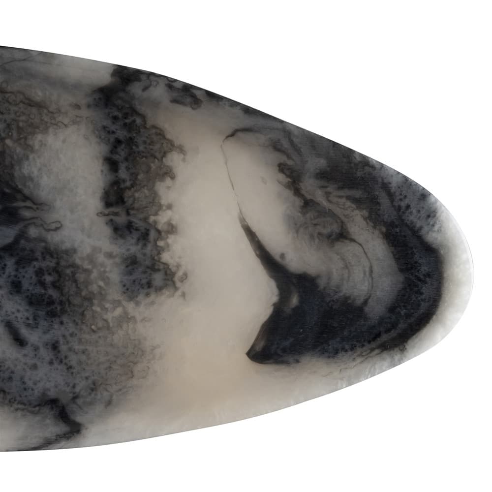 Grey Fish Platter with Print Set of 2 by BIDKhome - Image 9