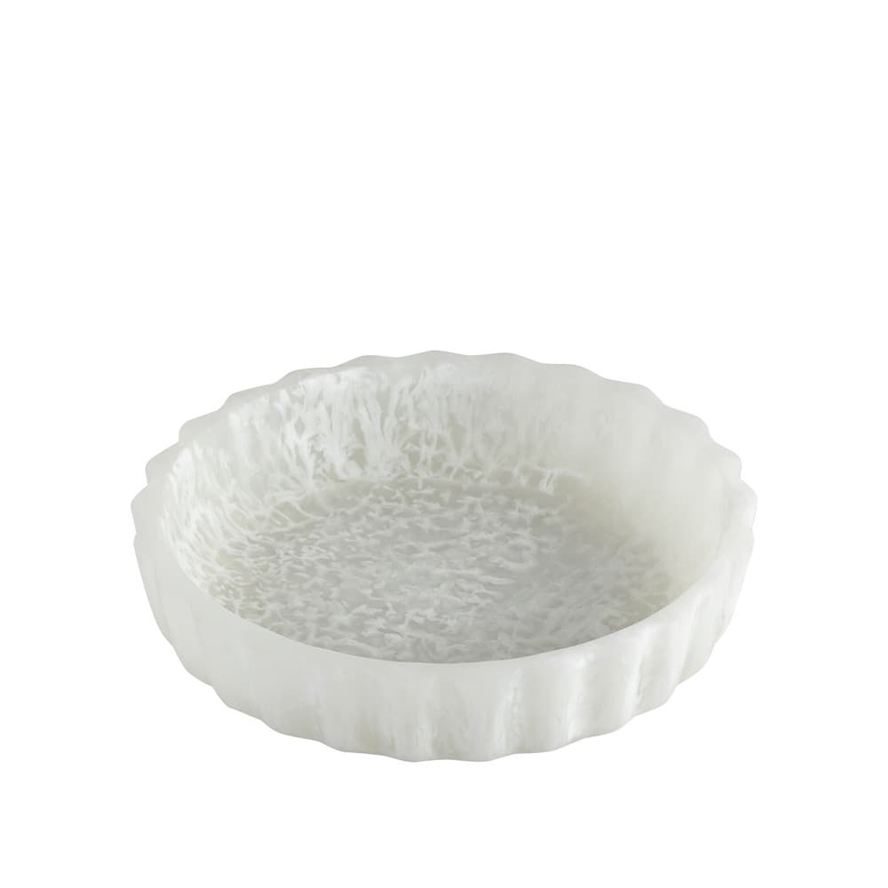Curvy Edge White Bowls Set of 3 by BIDKhome - Image 9