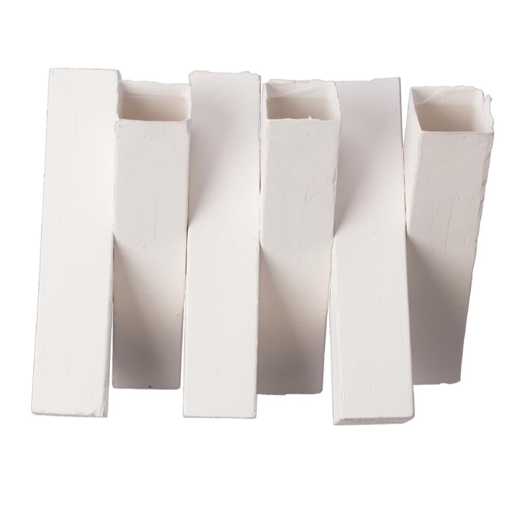 Matte White 3D Printed Ceramic Vase by BIDKhome