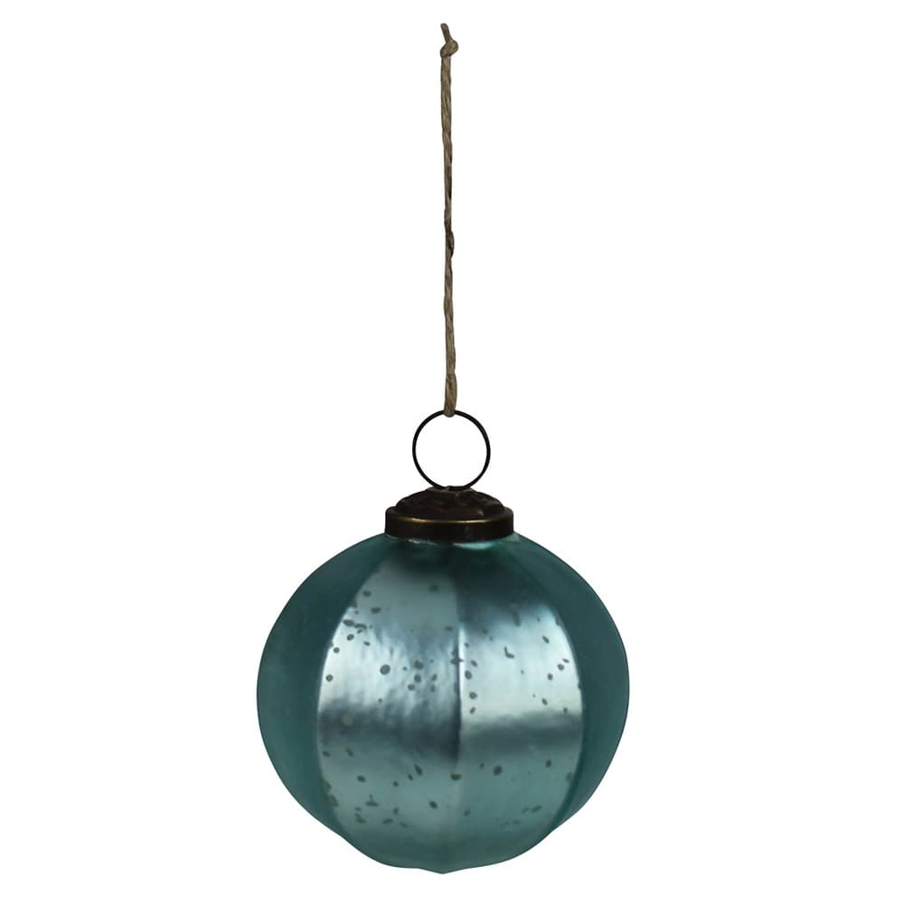 Glass Christmas Ornaments Set of 6 by HomArt - Image 4