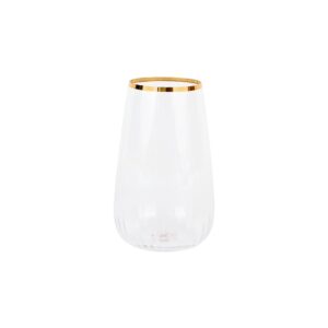 Francesca Gold High Ball Glass by VIETRI