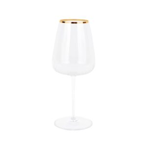 Francesca Gold Wine Glass by VIETRI