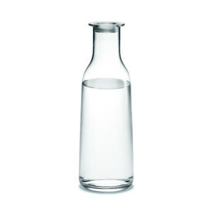 Minima Bottle With Lid Clear H: 10.2" Ø: 3.5" 30.4 oz by Holmegaard