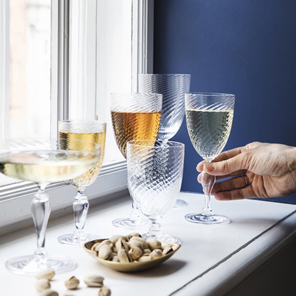 Regina Dessert Wine Glass ClearH: 5.5" Ø: 2.4" 3.4 oz by Holmegaard - Image 4