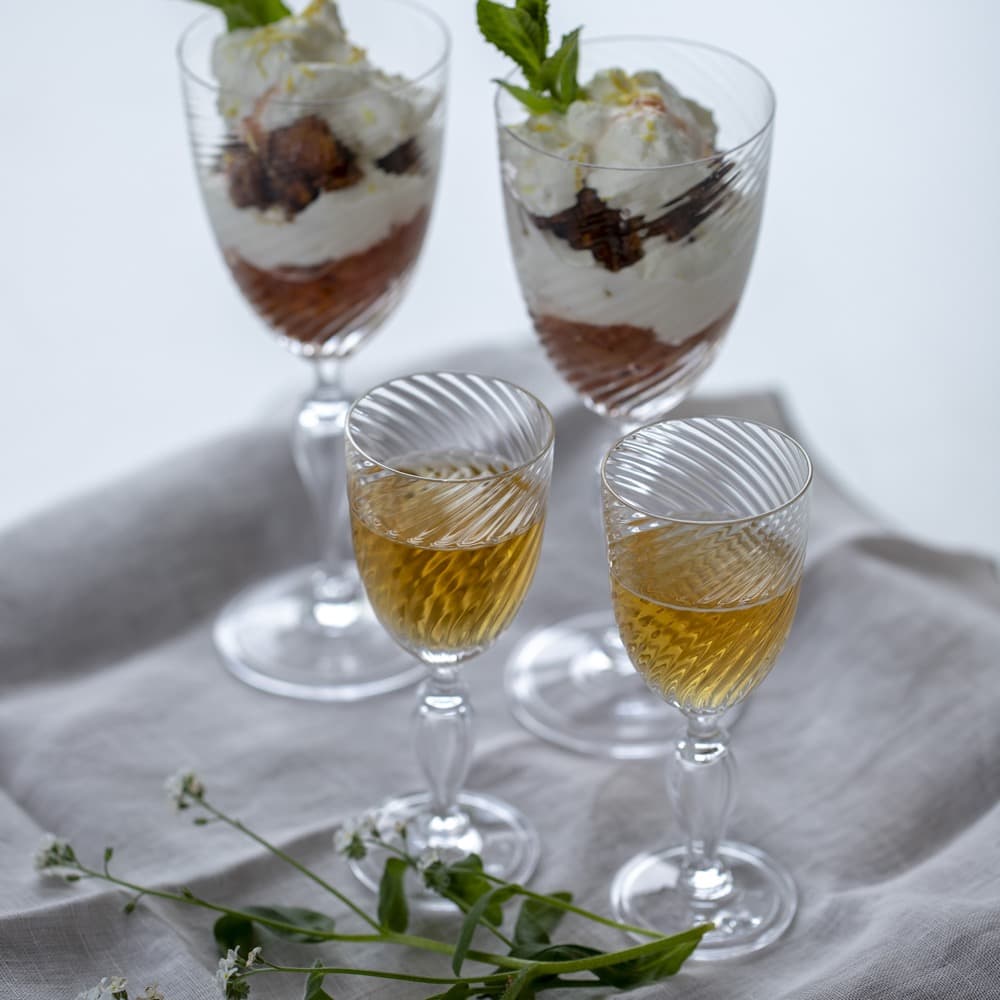 Regina Dessert Wine Glass ClearH: 5.5" Ø: 2.4" 3.4 oz by Holmegaard - Image 3