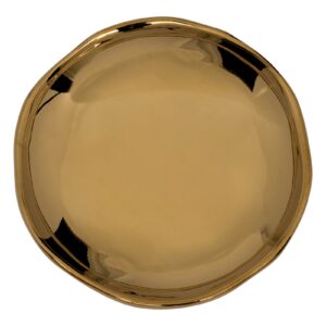 Small Gold Good Morning Plate Set of 2 by Urban Nature Culture